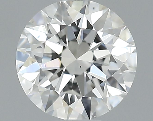 0.5 carat F-VS2 Excellent cut Natūralus Round Deimantas (1)