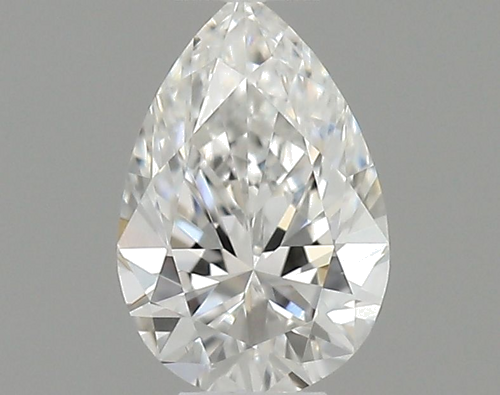 0.24 carat F-VVS1 Natūralus Pear Deimantas (1)