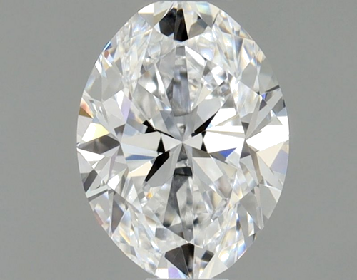 0.5 carat D-VVS2 Natūralus Oval Deimantas (1)