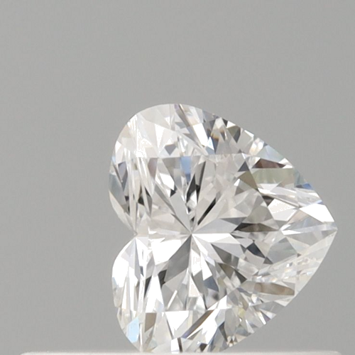 0.32 carat D-VVS2 Natūralus Heart Deimantas (1)
