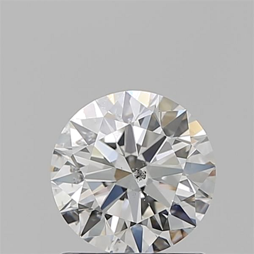 1.12 carat G-SI2 Excellent cut Natūralus Round Deimantas (1)