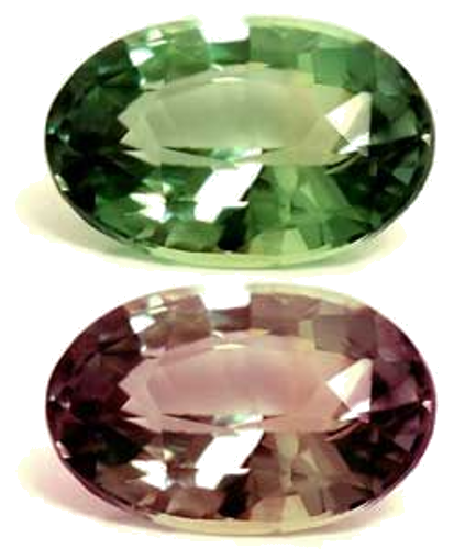 0.66 carat GREEN Oval Alexandrite (1)
