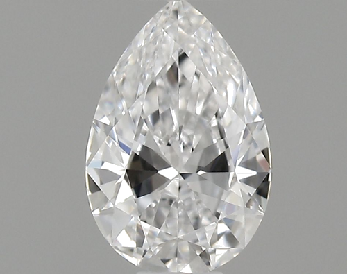 0.29 carat D-VVS2 Natūralus Pear Deimantas (1)