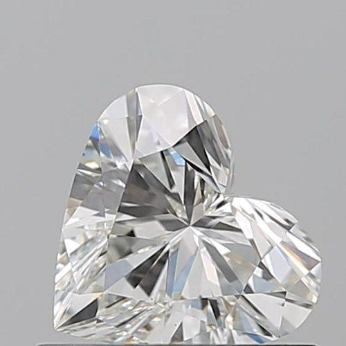0.61 carat I-VS2 Natūralus Heart Deimantas (1)