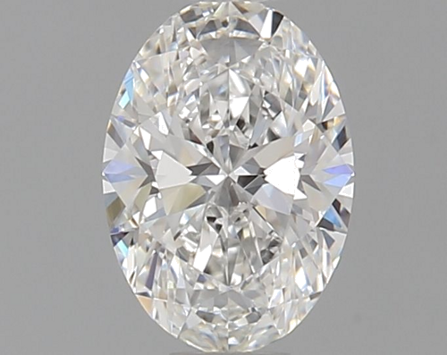 0.4 carat F-VVS1 Natūralus Oval Deimantas (1)