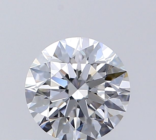 0.5 carat E-VVS1 Excellent cut Natūralus Round Deimantas (1)