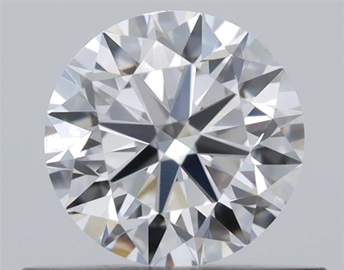 0.5 carat F-VVS1 Very Good cut Natūralus Round Deimantas (1)