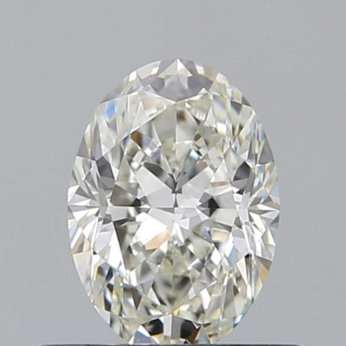 0.53 carat I-VVS1 Natūralus Oval Deimantas (1)