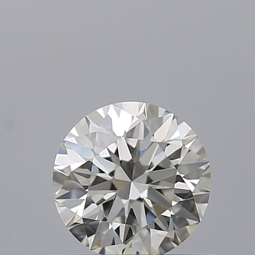 0.44 carat I-VVS2 Excellent cut Natūralus Round Deimantas (1)