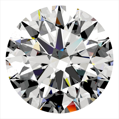 0.3 carat F-VS1 Excellent cut Natūralus Round Deimantas (1)