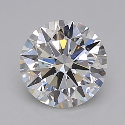 0.43 carat F-SI1 Excellent cut Natūralus Round Deimantas (1)