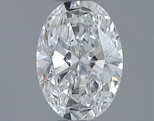 0.5 carat E-VS2 Natūralus Oval Deimantas (1)