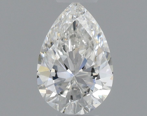 0.3 carat F-VVS2 Natūralus Pear Deimantas (1)
