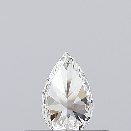 0.24 carat H-VVS2 Natūralus Pear Deimantas (1)