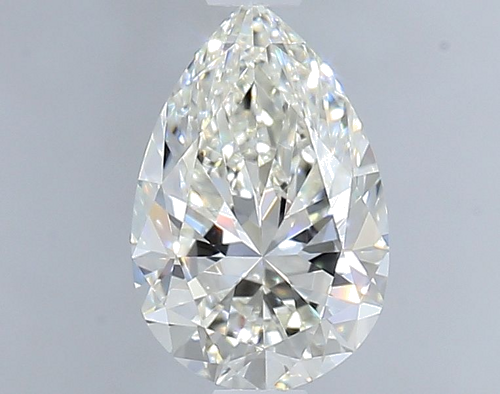0.7 carat I-VVS1 Natūralus Pear Deimantas (1)