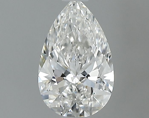 0.52 carat F-VS1 Natūralus Pear Deimantas (1)