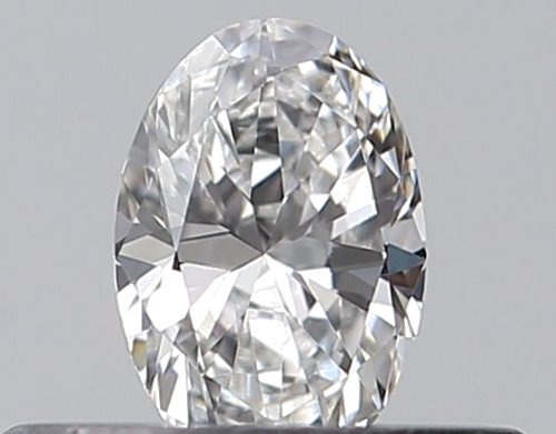 0.23 carat E-VVS2 Natūralus Oval Deimantas (1)