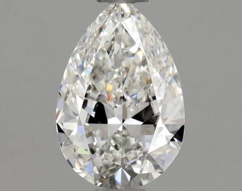 0.6 carat F-VVS2 Natūralus Pear Deimantas (1)