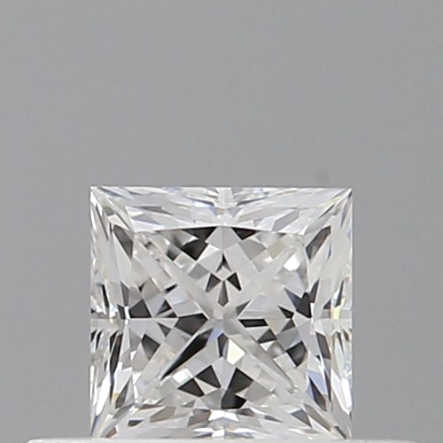 0.4 carat D-VS1 Natūralus Princess Deimantas (1)