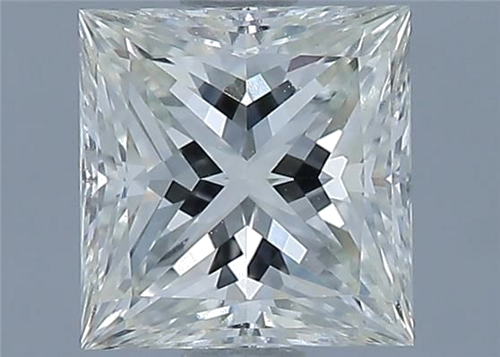 1.02 carat K-VVS1 Natūralus Princess Deimantas (1)