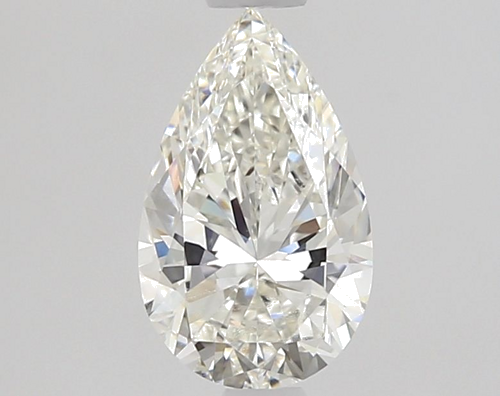 0.8 carat H-VS2 Natūralus Pear Deimantas (1)