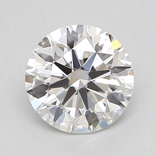 0.37 carat F-VVS1 Excellent cut Natūralus Round Deimantas (1)