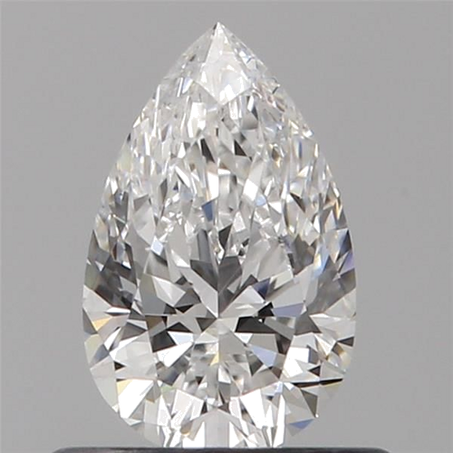0.52 carat E-VS1 Natūralus Pear Deimantas (1)