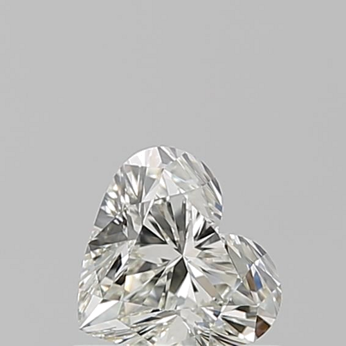 0.63 carat J-VVS1 Natūralus Heart Deimantas (1)