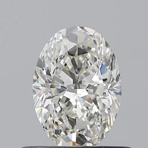 0.61 carat I-VVS2 Natūralus Oval Deimantas (1)