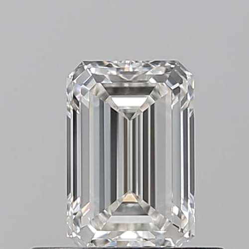 0.51 carat G-VVS2 Natūralus Emerald Deimantas (1)