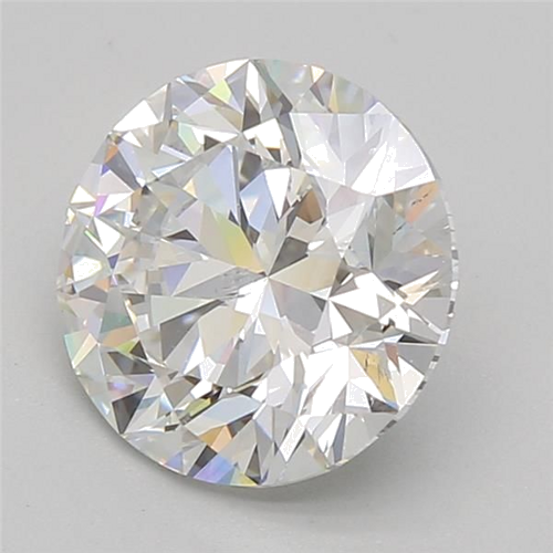 3.8 carat F-SI2 Excellent cut Natūralus Round Deimantas (1)