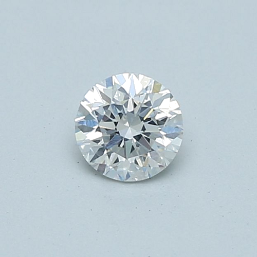 0.38 carat F-SI2 GD cut Natūralus Round Deimantas (1)