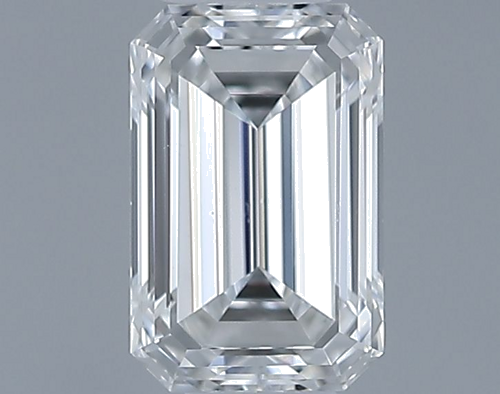 0.44 carat F-VS2 Natūralus Emerald Deimantas (1)