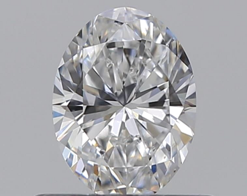 0.43 carat D-SI1 Natūralus Oval Deimantas (1)