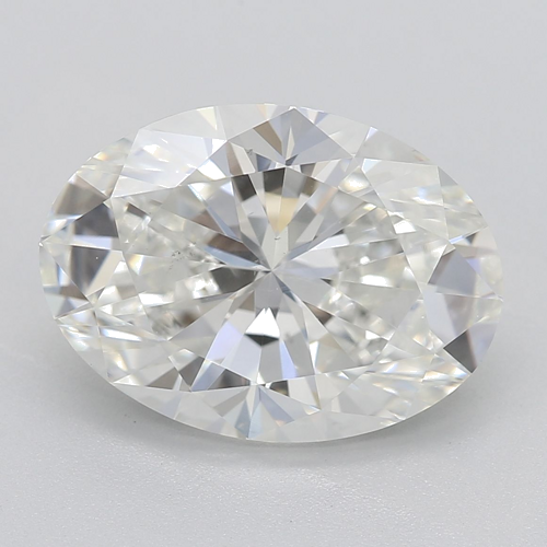 3.01 carat H-SI1 Natūralus Oval Deimantas (1)
