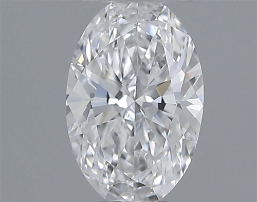 0.4 carat D-VS1 Natūralus Oval Deimantas (1)