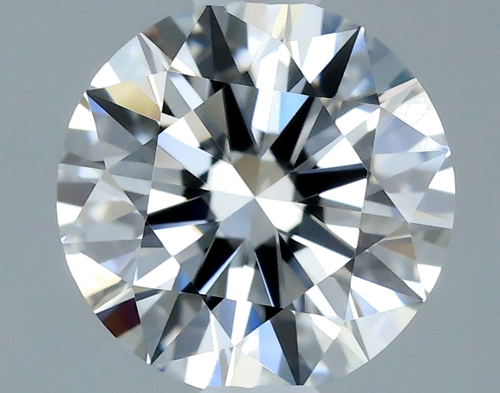 0.5 carat F-VVS2 Excellent cut Natūralus Round Deimantas (1)