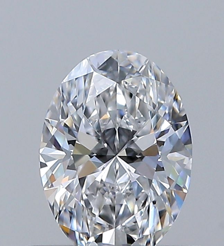 0.5 carat D-VVS1 Natūralus Oval Deimantas (1)