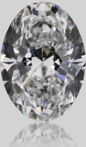 0.5 carat F-IF Natūralus Oval Deimantas (1)