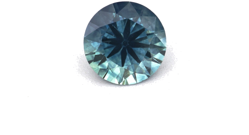 0.62 carat GREEN Round Safyras (1)
