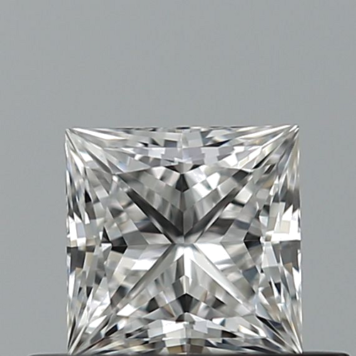 0.46 carat E-VS1 Natūralus Princess Deimantas (1)
