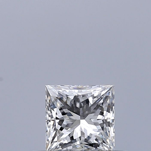 0.3 carat E-VVS2 Natūralus Princess Deimantas (1)
