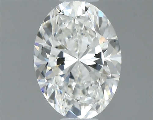 0.38 carat F-VS1 Natūralus Oval Deimantas (1)