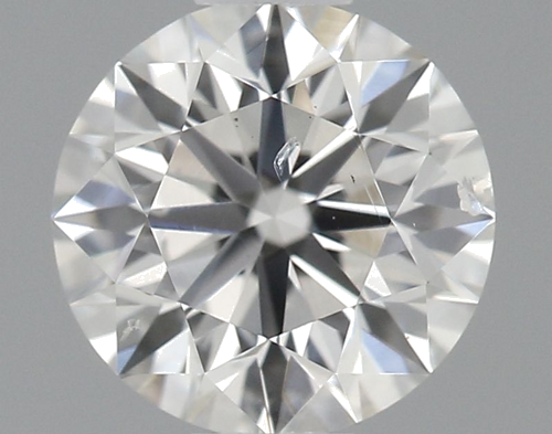 0.5 carat G-SI2 Excellent cut Natūralus Round Deimantas (1)