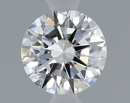 0.42 carat F-IF Excellent cut Natūralus Round Deimantas (1)