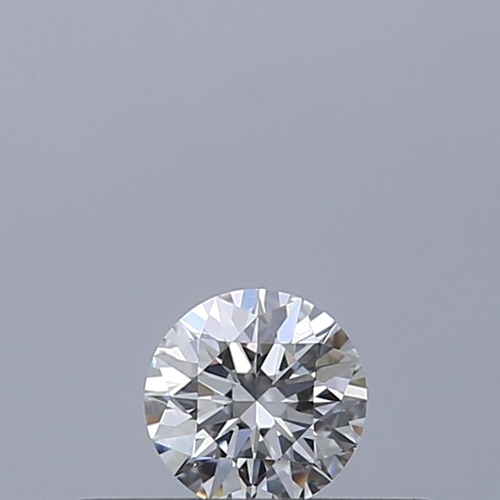 0.18 carat D-VVS1 Excellent cut Natūralus Round Deimantas (1)
