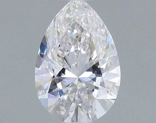 0.4 carat G-VS2 Natūralus Pear Deimantas (1)