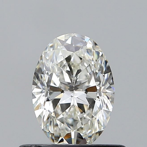 0.53 carat H-VVS1 Natūralus Oval Deimantas (1)