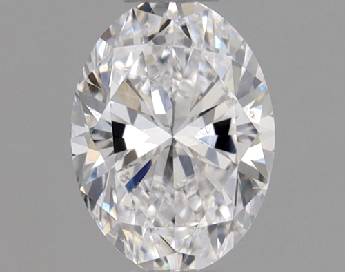 0.38 carat D-SI2 Natūralus Oval Deimantas (1)
