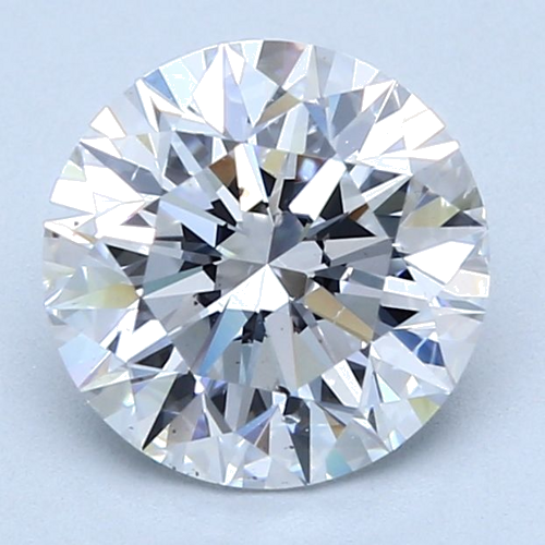 2.5 carat D-SI1 Excellent cut Natūralus Round Deimantas (1)
